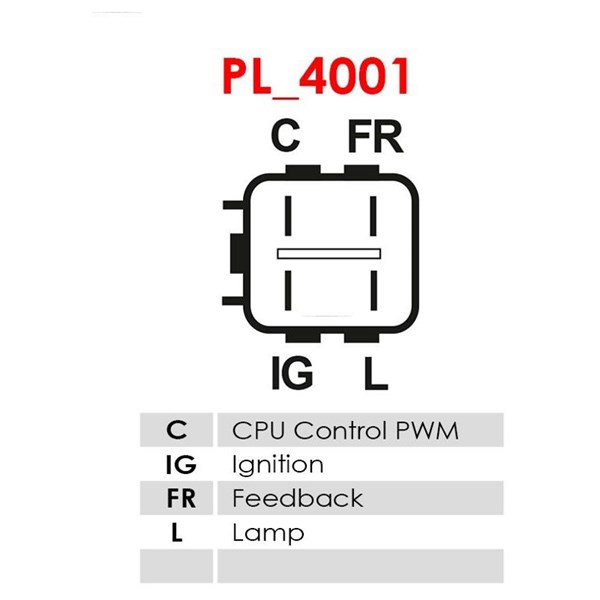 Generatorregulator 12V As-pl ARE5047 AS-PL Generatorregulator 12V As-pl ARE5047 AS-PL