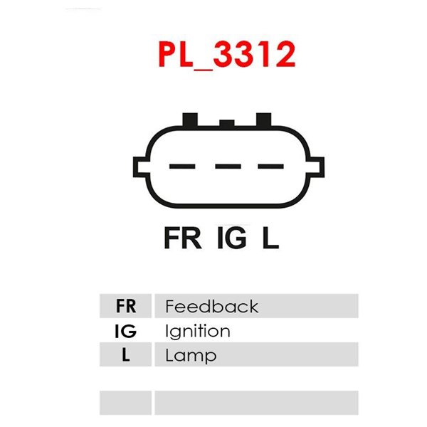Generatorregulator 12V As-pl ARE6034 AS-PL