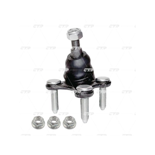 Kulled / Spindelled, framaxel vänster Ctr CB0452L CTR