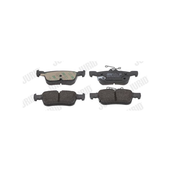 Bromsbeläggsats, Bakaxel Jurid Premier eco friction 573881J JURID