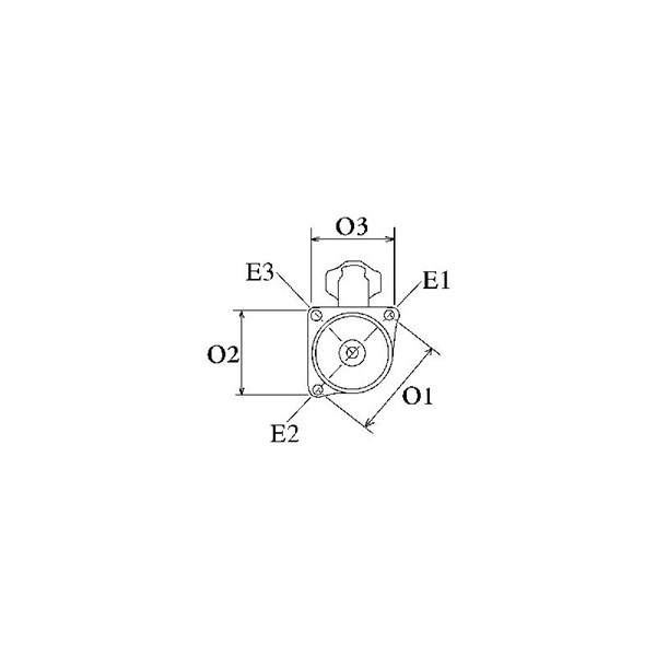 Startmotor 12V Hc-cargo 116571 HC-Cargo