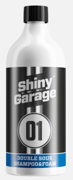 Bilschampo Förtvättsmedel Shiny Garage Double Sour Foam  1l Shiny Shiny Garage
