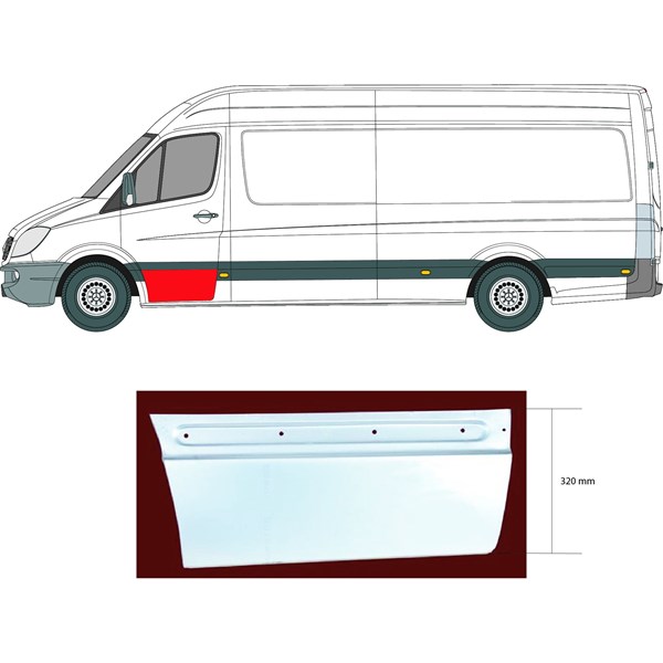 Dörr, Vänster fram Klokkerholm 3547123 KLOKKERHOLM Dörr, Vänster fram Klokkerholm 3547123 KLOKKERHOLM