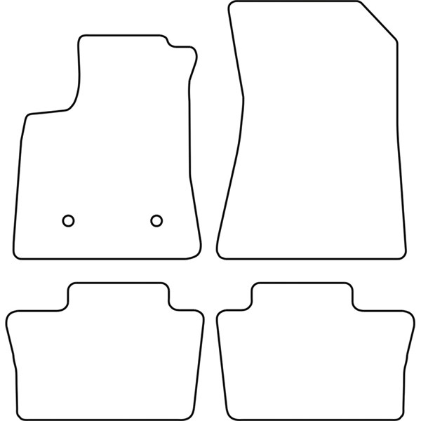 Textilmatta, kupé, Fram eller bak Autostyle TM RE587V AutoStyle