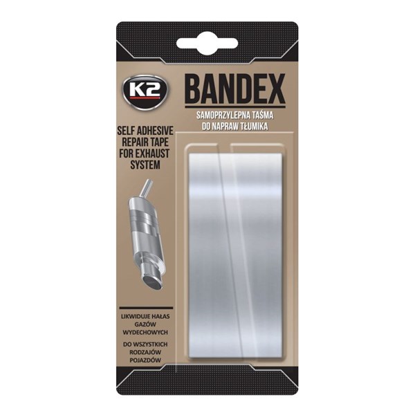 Reparationstejp avgassystem K2 Bandex 120cm, Universal K2
