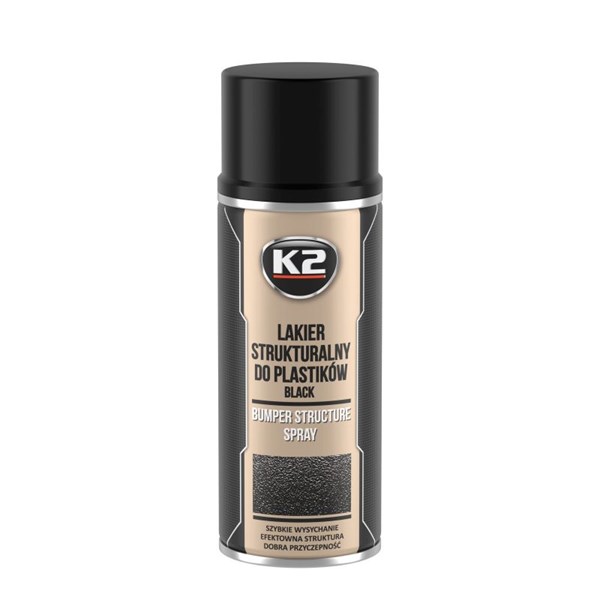 Bumperspray K2 Bumper Structure Spray 400ml, Universal K2
