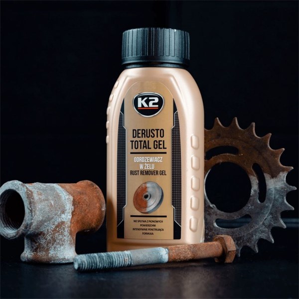 Rostborttagare gel K2 Derusto Total 250ml, Universal K2
