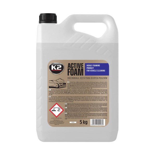 Bilschampo Förtvättsmedel K2 Active Foam 5kg, Universal K2