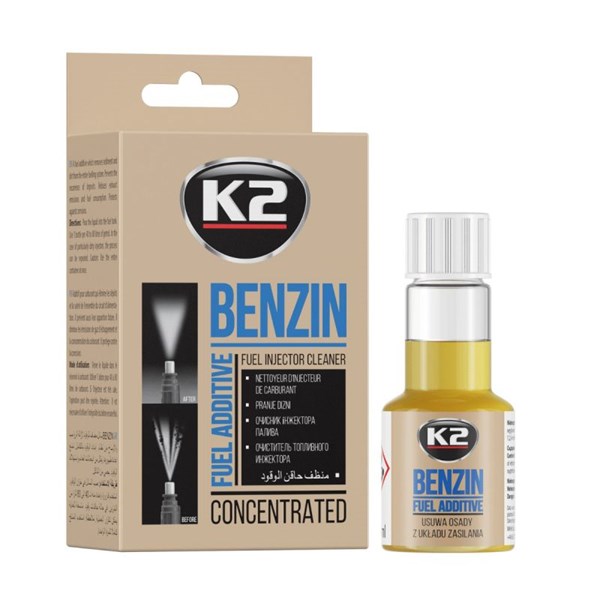 Bensintillsats K2 Benzin 50ml, Universal K2