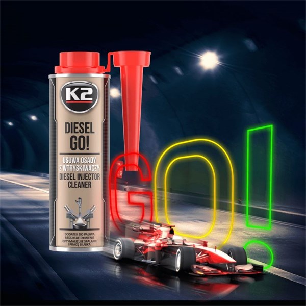 Dieseltillsats K2 Diesel go 250ml, Universal K2