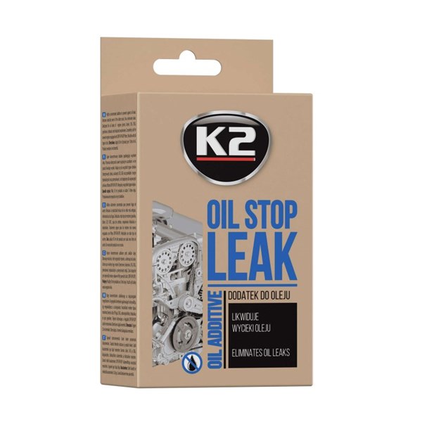 Motoroljetillsats K2 Stop Leak Oil 50ml, Universal K2