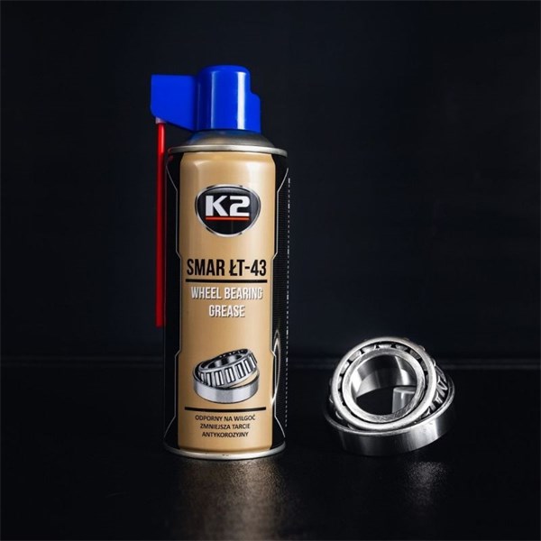 Hjullagerfett K2 Lt-43 Litium spray 400ml, Universal K2 Hjullagerfett K2 Lt-43 Litium spray 400ml, Universal K2