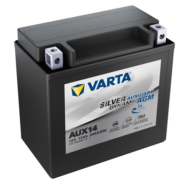 STARTBATTERI VARTA 12V 13AH 200A	, Bagageutrymme VARTA