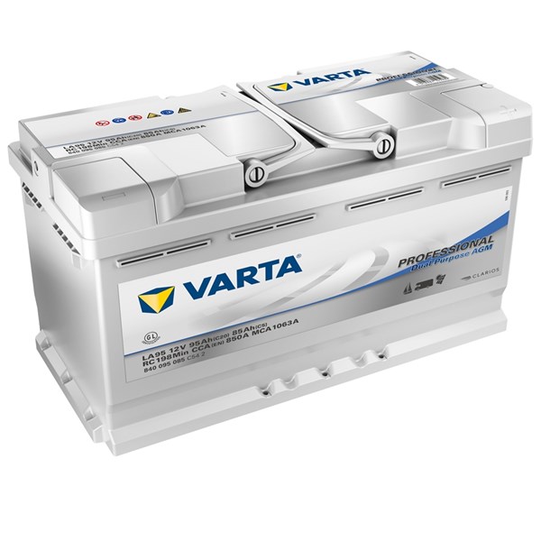 Startbatteri Varta 12v 95ah 850a, Universal VARTA