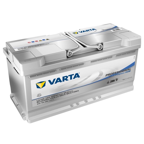 Startbatteri Varta 12v 105ah 950a, Universal VARTA