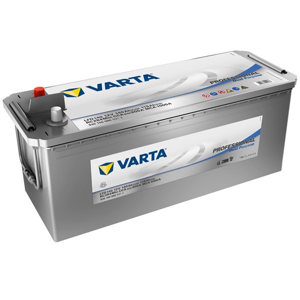 Startbatteri Varta Professional Dc 12v 140ah 800a, Universal VARTA