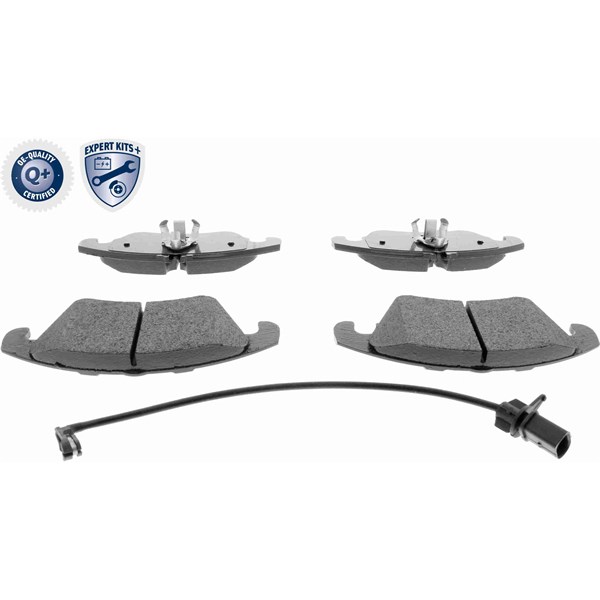 Bromssats, Skivbroms Ventilerad, Framaxel VAICO Expert kits + VAICO