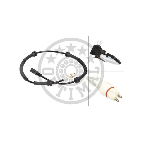 ABS-givare, Sensor, hjulvarvtal, Bakaxel ABS-givare, Sensor, hjulvarvtal, Bakaxel