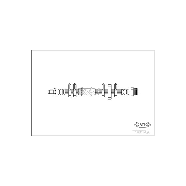 Bromsslang, Framaxel Corteco 19018126 CORTECO