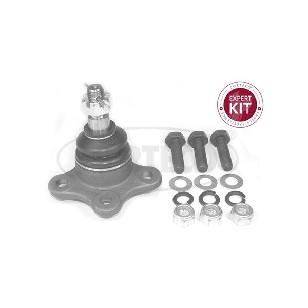 Kulled / Spindelled, framaxel höger, framaxel vänster, Upptill CORTECO Kulled / Spindelled, framaxel höger, framaxel vänster, Upptill CORTECO