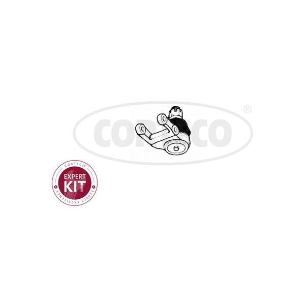 Kulled / Spindelled, framaxel höger, framaxel vänster, Nedre Cort CORTECO