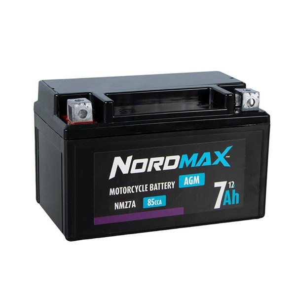 MC Batteri AGM NordMax 12V 7Ah 85 A Nordmax