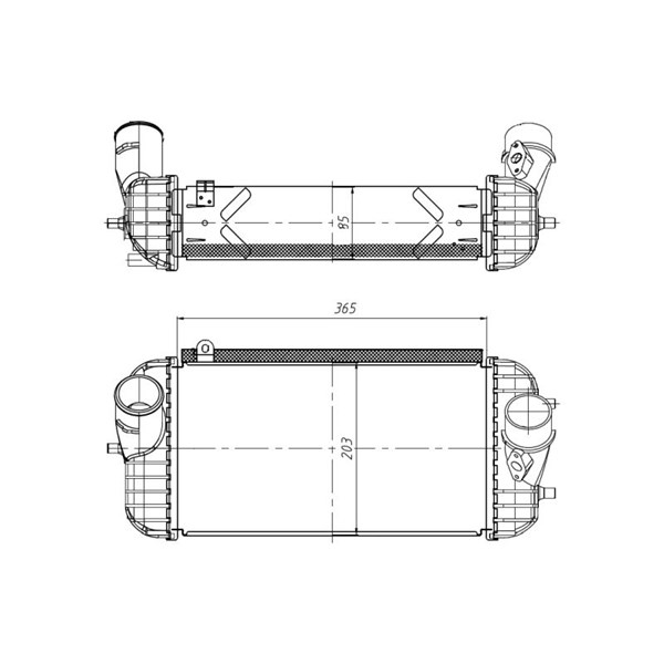 Intercooler Nrf 309066 NRF