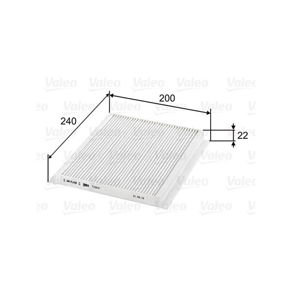 Kupefilter Valeo 715816 VALEO