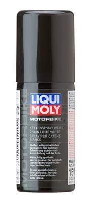 Kedjespray vit helsyntetiskt Liqui Moly Motorbike 50ml Liqui moly LIQUI MOLY