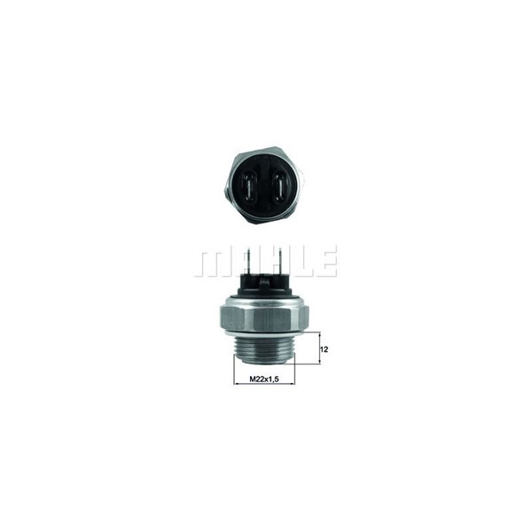 Temperaturswitch, kylarfläkt Mahle Behr TSW 64 MAHLE