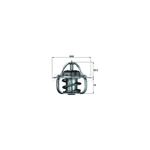Termostat, kylvätska Mahle Behr TX 5 92D MAHLE