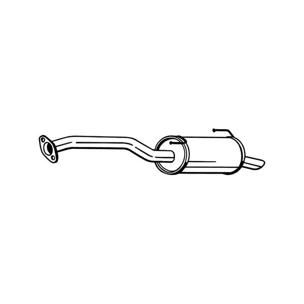 Bakre ljuddämpare Bosal 145-337 BOSAL