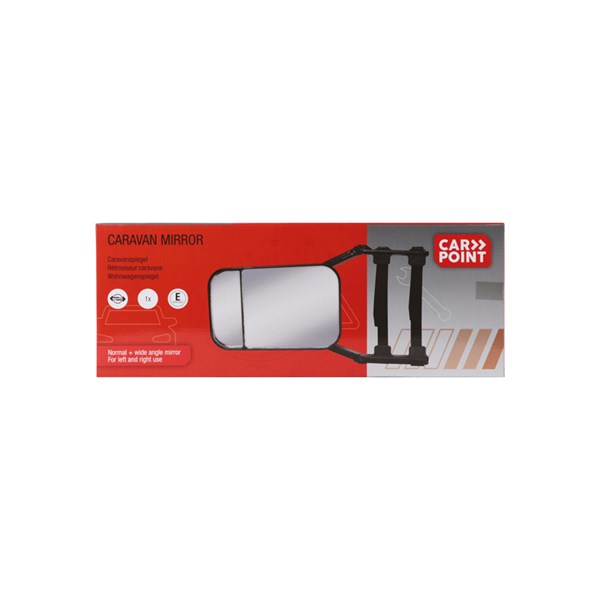 Husvagnsspegel Luxe Double, Universal