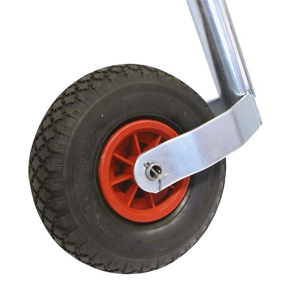 Stödhjul, 150kg, 48 mm, 260x80mm med trye, Universal