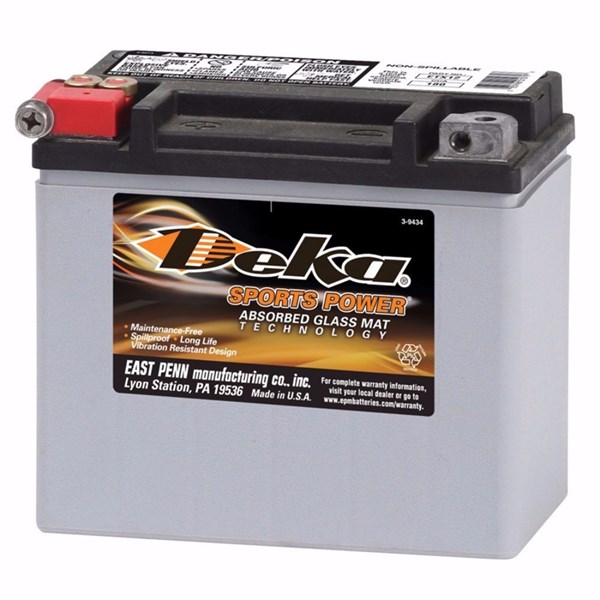 MC Startbatteri AGM DEKA ETX12 12V 12AH 12V Deka  ETX12 Deka 