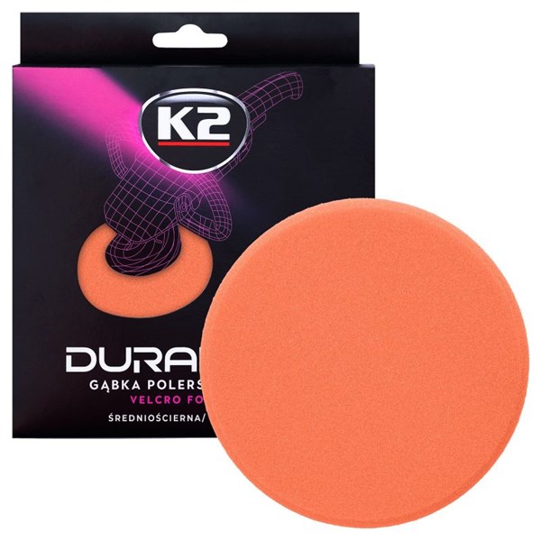 Skumrondell K2 Duraflex Pro medium slipande skumdyna, orange K2