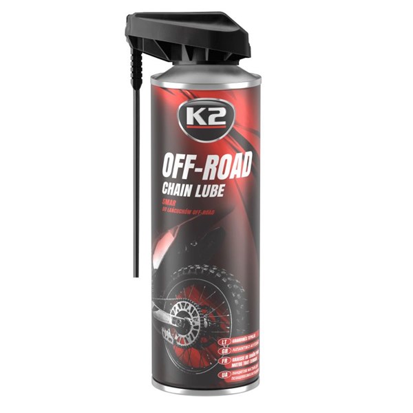 Kedjespray K2 Off-road Chain Lube 500ml, Universal K2