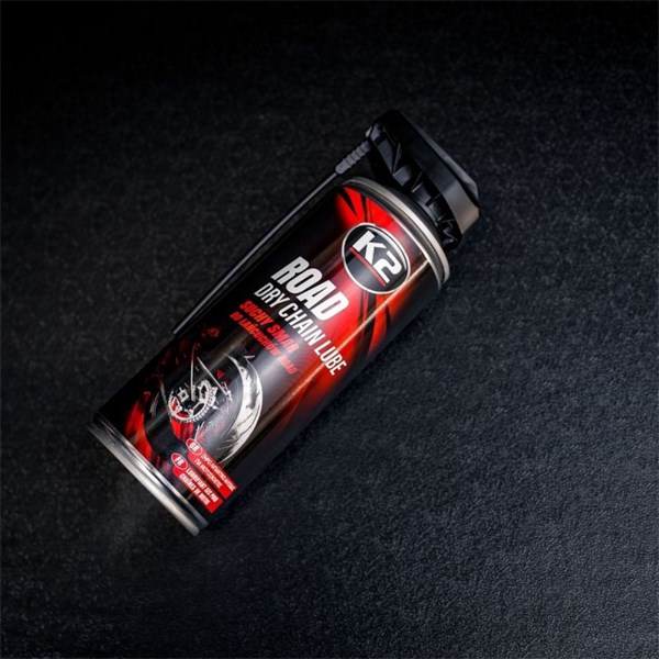 Kedjespray K2 Road Dry Chain Lube 400ml, Universal K2
