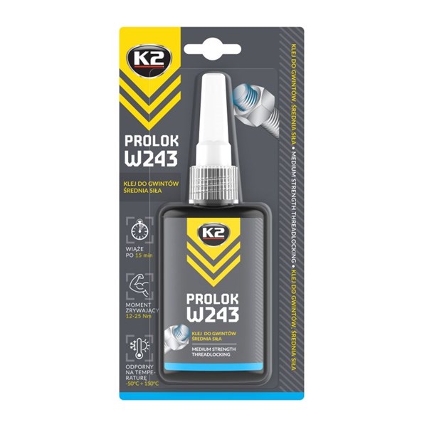 Gänglåsning K2 Proloc W222 Medium strength 50g K2 W22435 K2