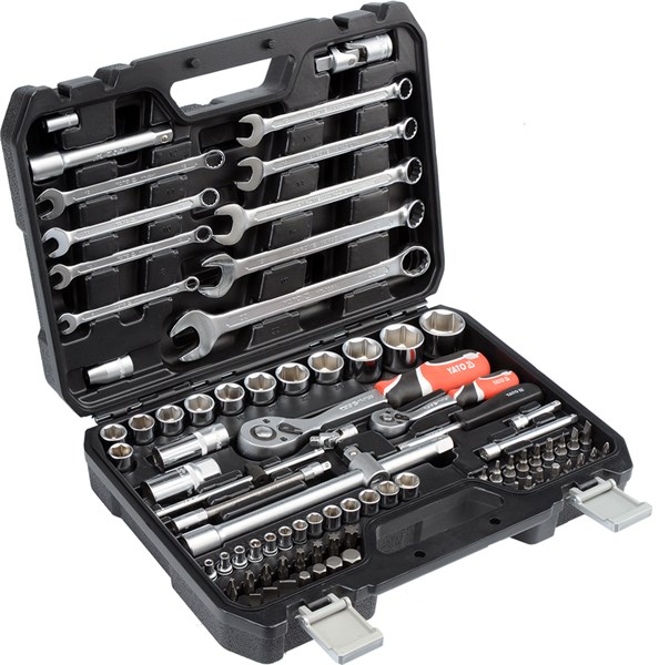 Hylsnyckelsats 82pcs 1/2", L, Universal Yato YT-12691 Yato