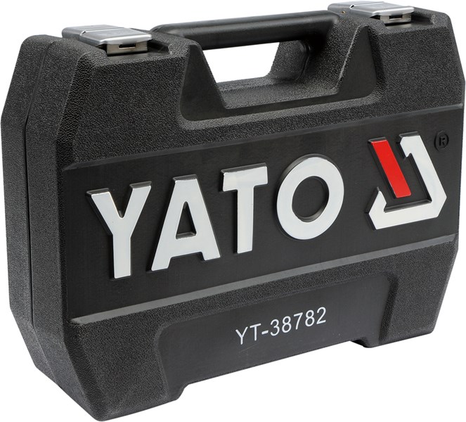 Hylsnyckelsats 72pcs 1/4" & 1/2", Universal Yato YT-38782 Yato
