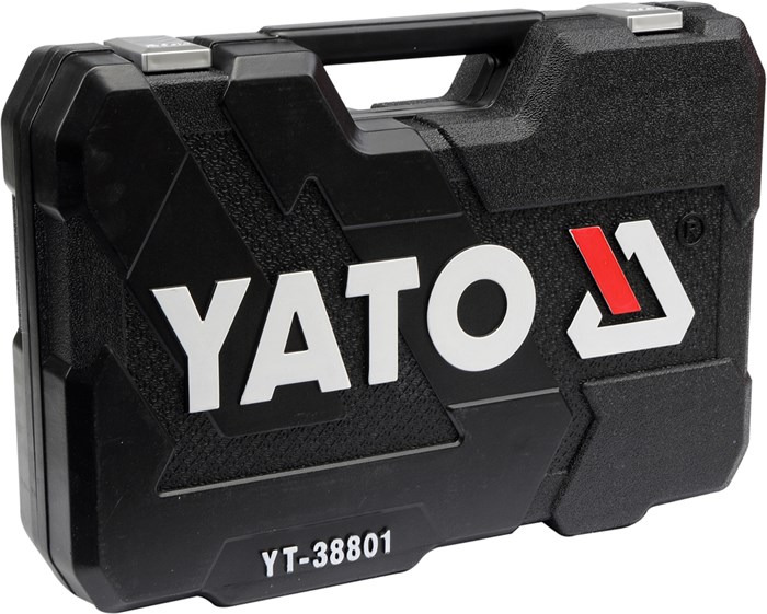 Hylsnyckelsats 120pcs 1/4", 3/8" & 1/2", Universal Yato YT-38801 Yato