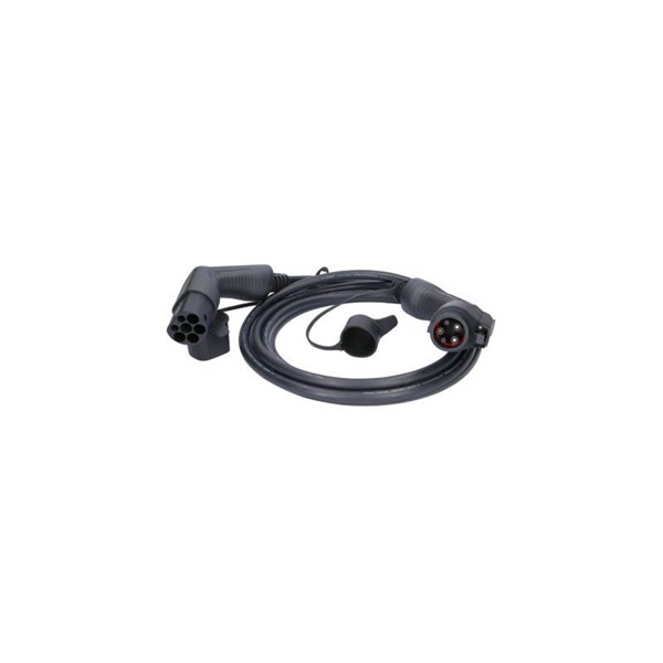 Laddkabel Type 2 32A 5M 7.4Kw 230V 230V Ks tools 117.7130 KS TOOLS