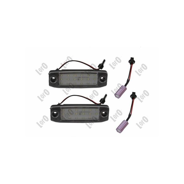 Belysning, registreringsskylt, Tvåsidig Tuning / accessory parts