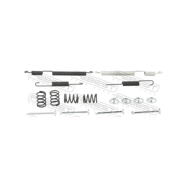 Tillbehörssats, bromsbackar, parkeringsbroms, Bakaxel Febest 2204 FEBEST Tillbehörssats, bromsbackar, parkeringsbroms, Bakaxel Febest 2204 FEBEST