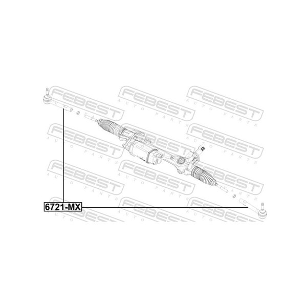 Styrled, Framaxel Febest 6721-MX FEBEST