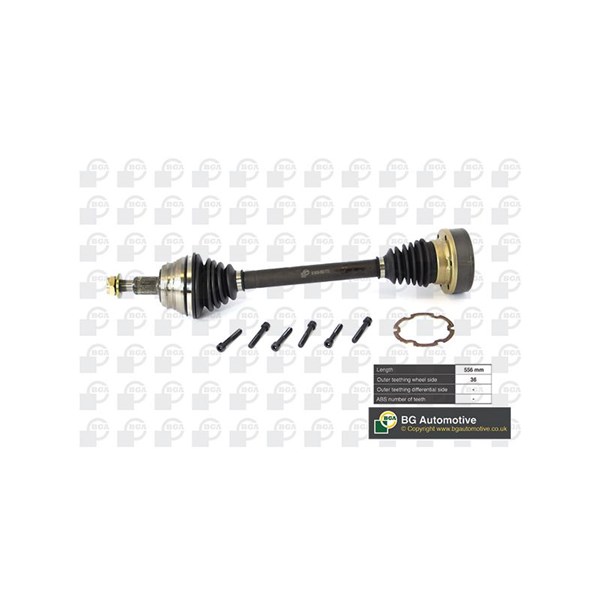 Drivaxel, framaxel vänster Bga DS9618L BGA
