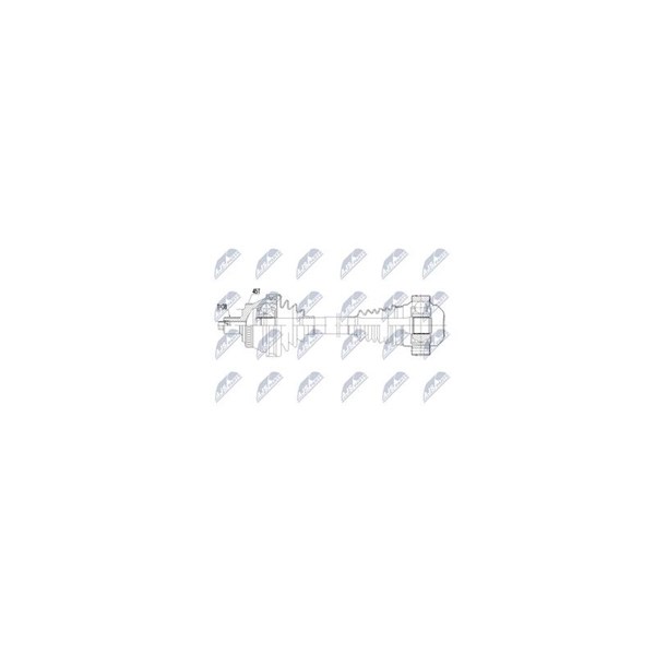 Drivaxel, framaxel vänster Nty NPW-AU-046 NTY