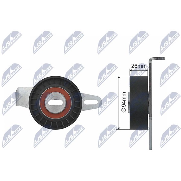 Spännrulle, kilrem/drivrem Nty RNK-CT-034 NTY