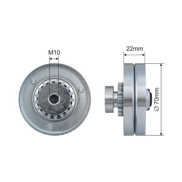 Spännrulle, Drivrem Nty RNK-DW-009 NTY